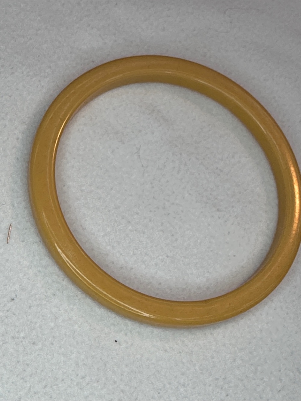 Sunset Amber Bakelite Bangle Bracelet